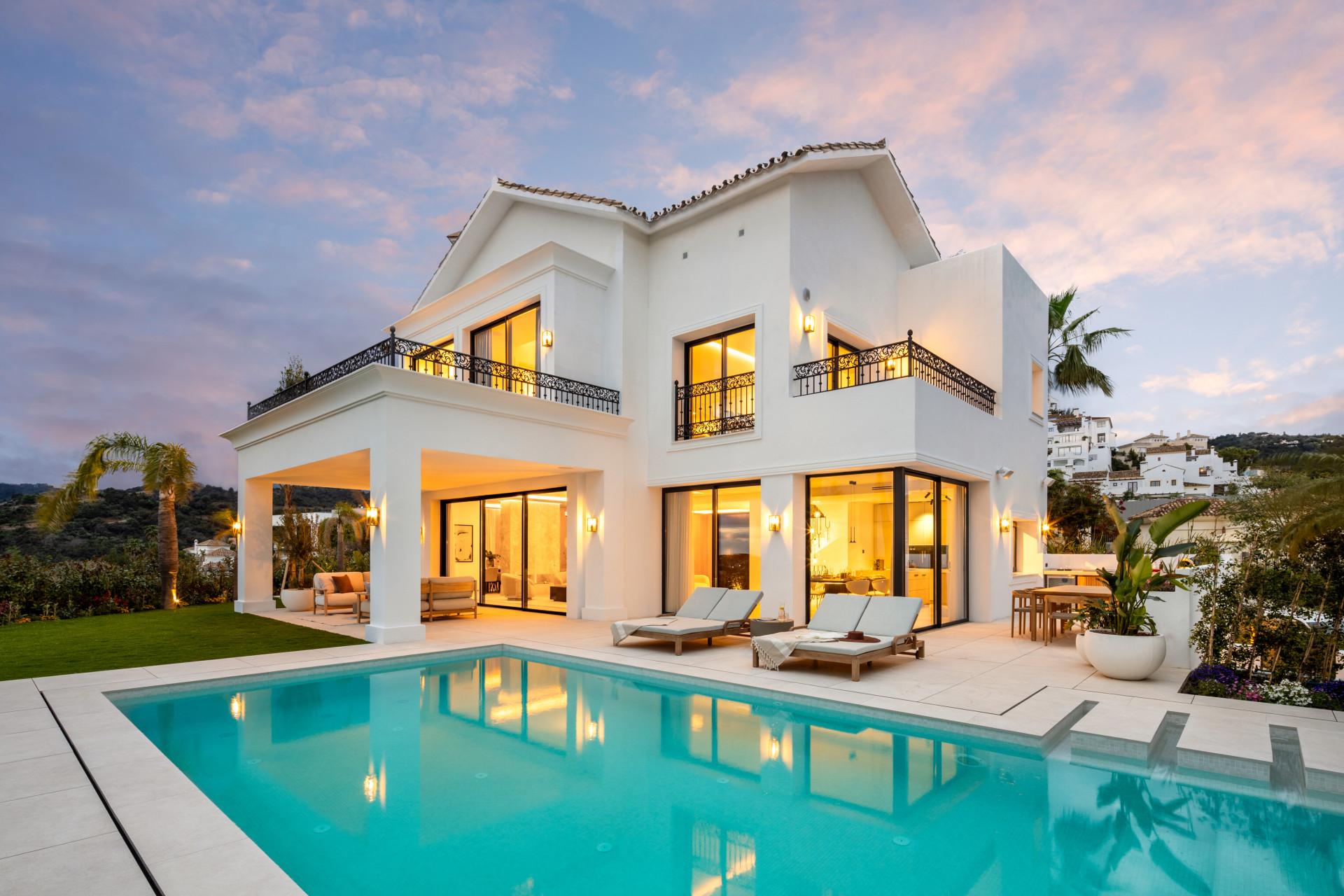 Exklusive Luxusvilla mit Panoramablick in Marbella