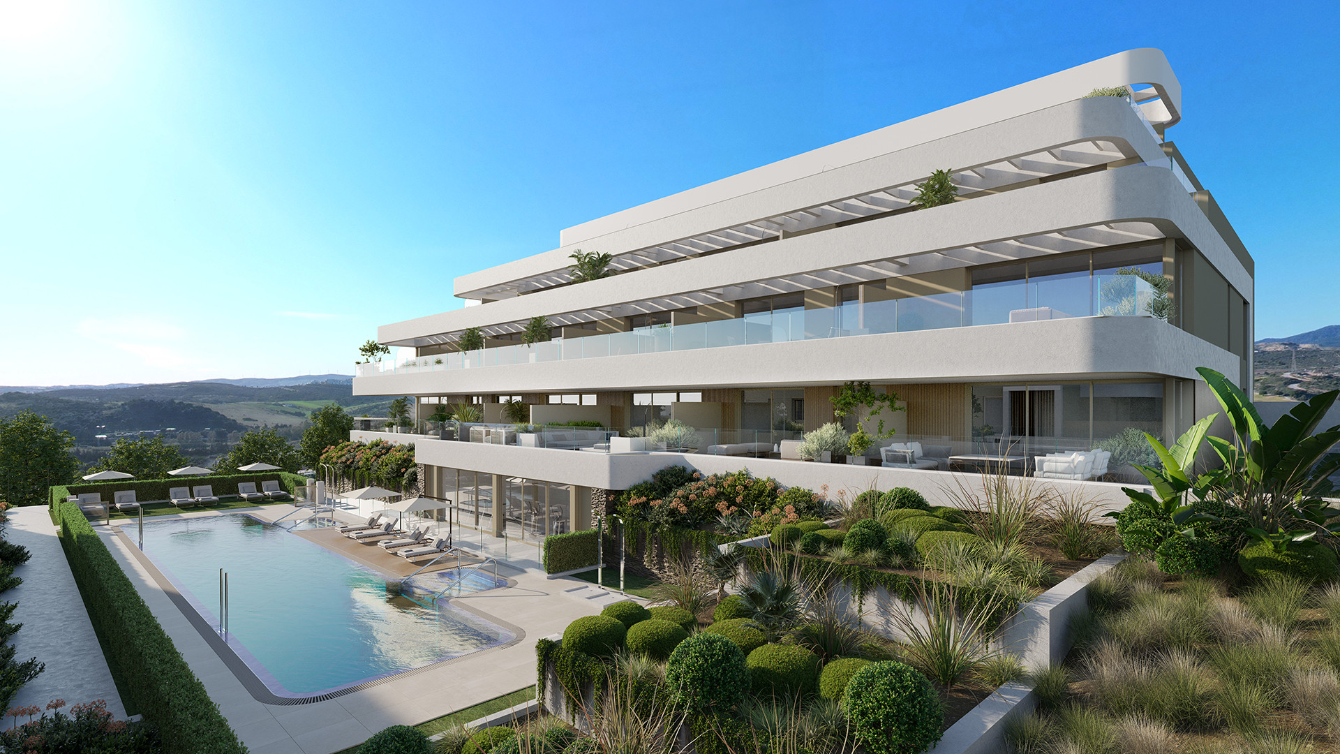 Celestia Homes: einzigartiges Boutique-Wohnkomplex in Estepona