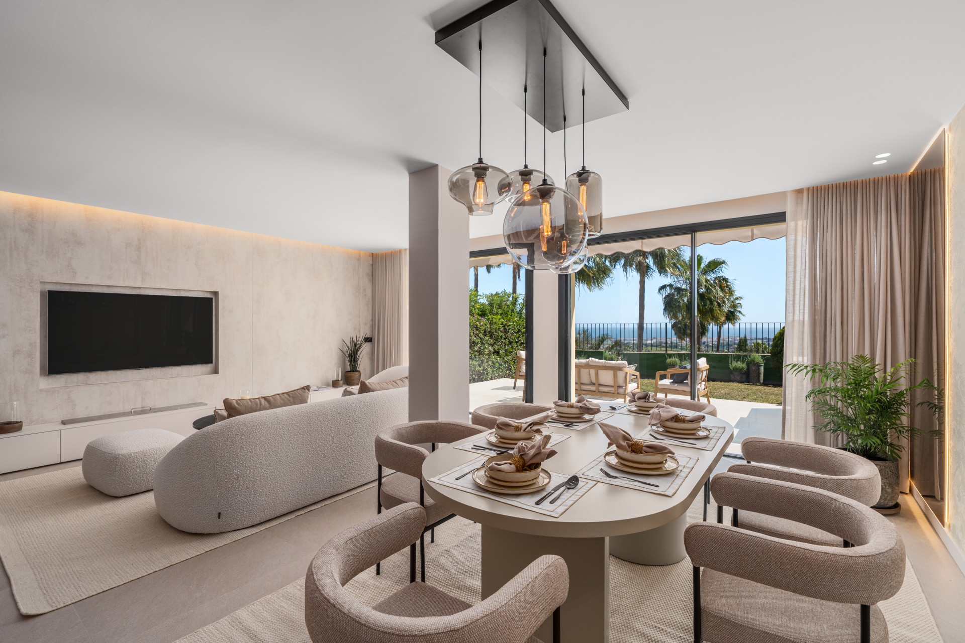 Maison Vue – Stilvolles Townhouse mit Panorama-Blick in La Quinta Hills
