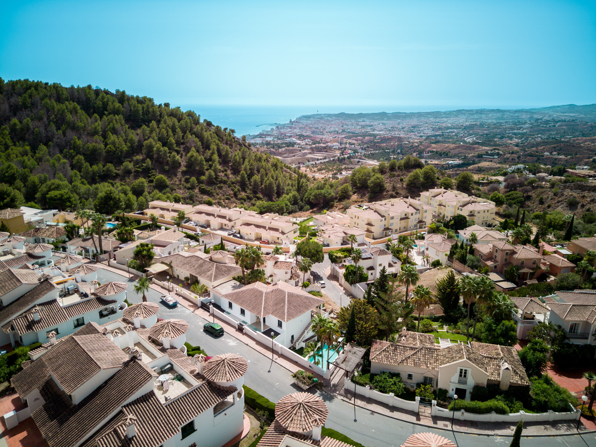 Schöne Villa mit Panoramablick und Meerblick in Buenavista, Mijas