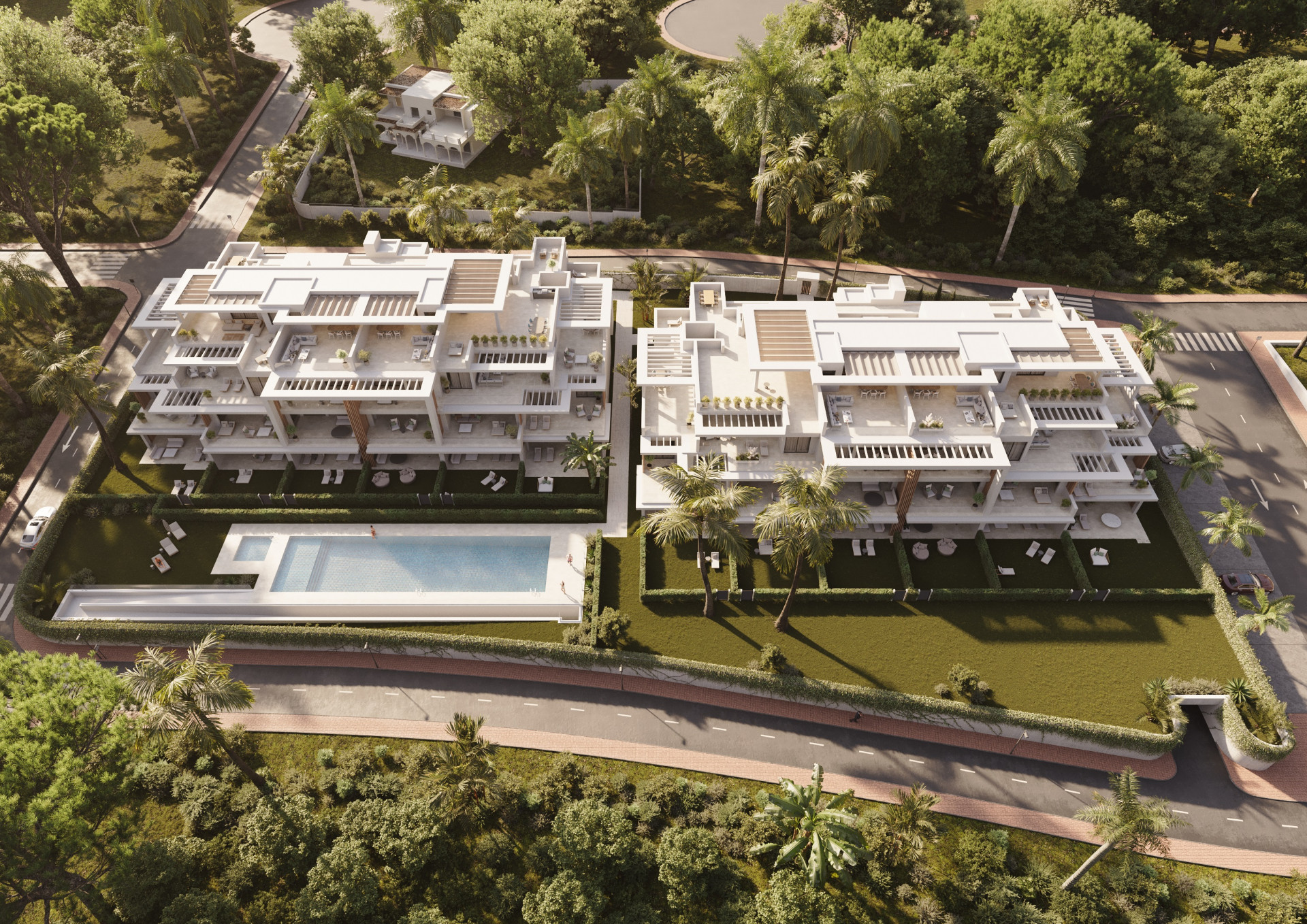 Neue Royal Park Residence Apartments in der New Golden Mile, Estepona