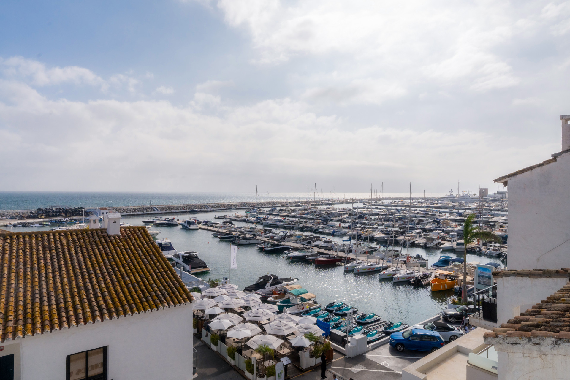 Atemberaubendes Penthouse in erster Reihe mit bester Aussicht in die Marina, in Puerto Banús