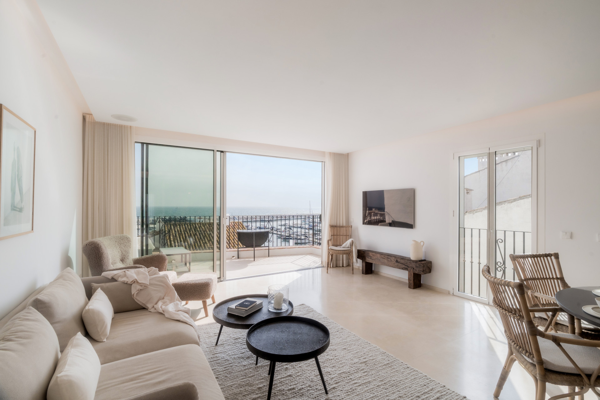 Atemberaubendes Penthouse in erster Reihe mit bester Aussicht in die Marina, in Puerto Banús