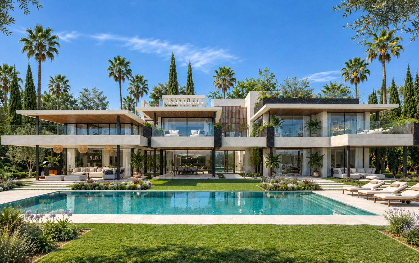 Discover Unmatched Luxury and Unrivaled Comfort in This Exquisite Villa in Sotogrande Costa's Prestigious Kings and Queens Area