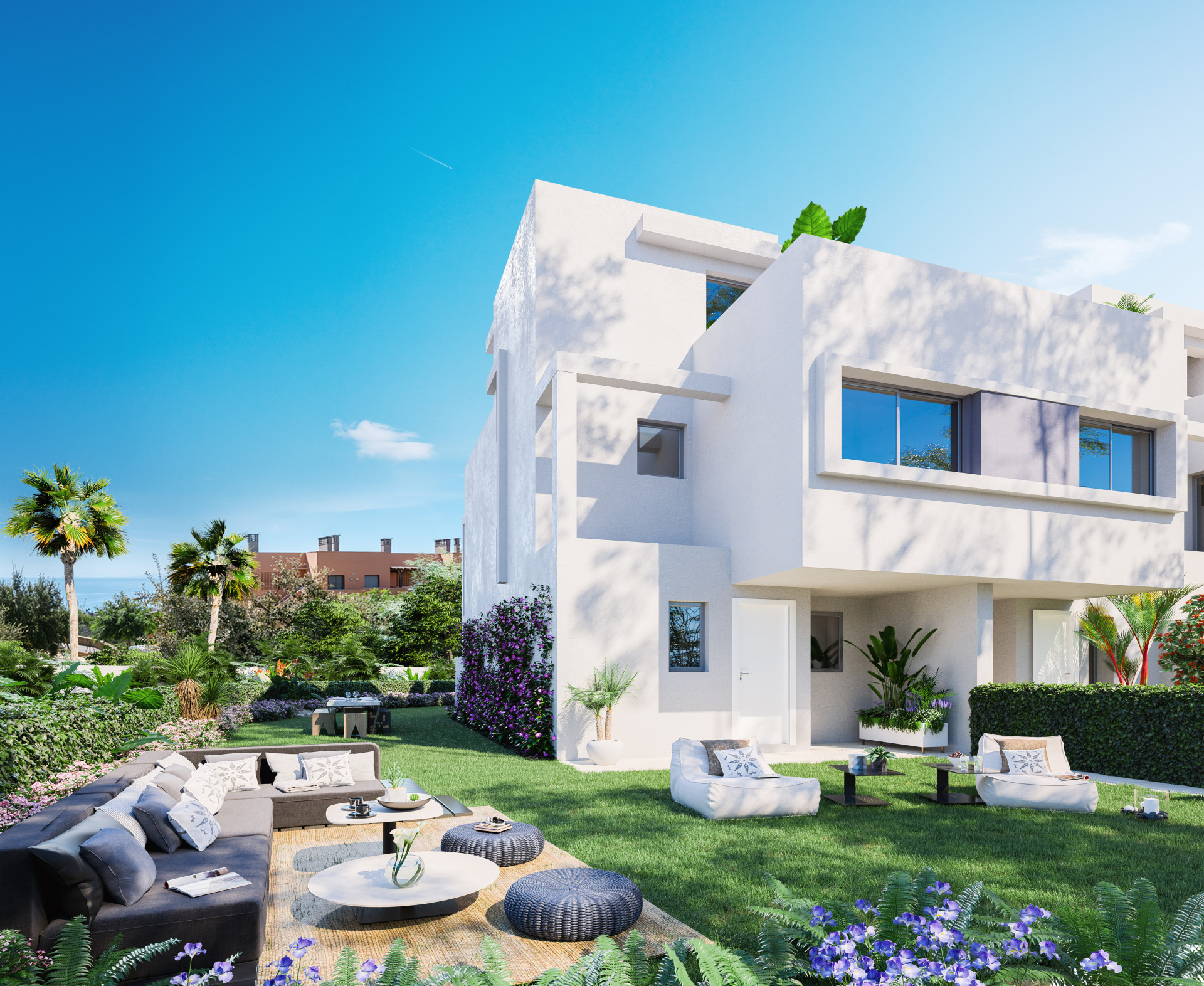 Last 2 Homes Remaining! Luxurious Fully Furnished 3-Bedroom Townhouses with Stunning Sea Views