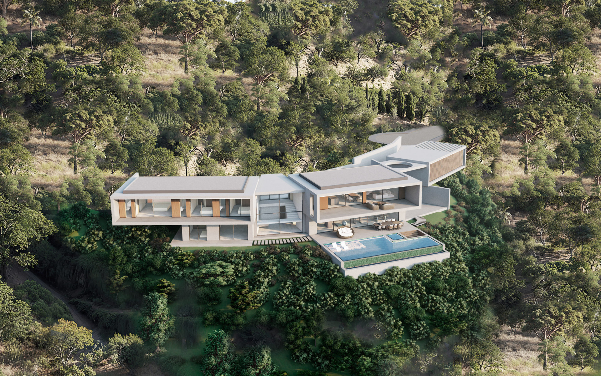 A Modern Sanctuary Near Marbella with Breathtaking Sea Views