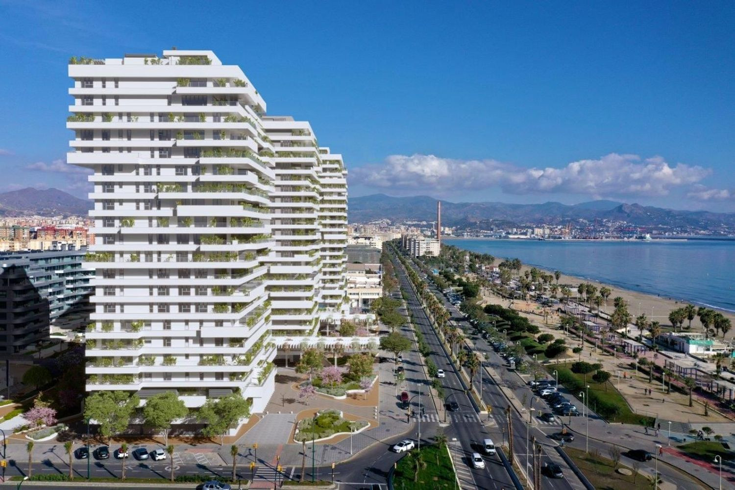 Beachfront city living on Málaga’s new Golden Mile