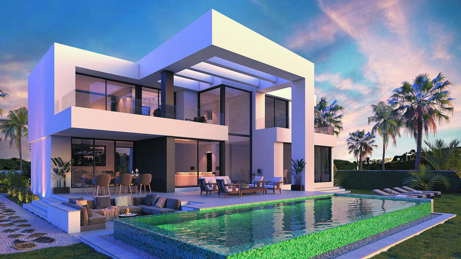 Modern Brand New Luxury Villa in the Vibrant City of Málaga