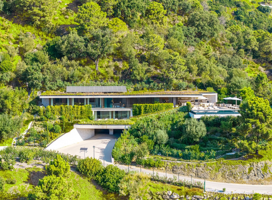 Luxury Contemporary Villa in a Gated Community with Panoramic Mountain & Mediterranean Views