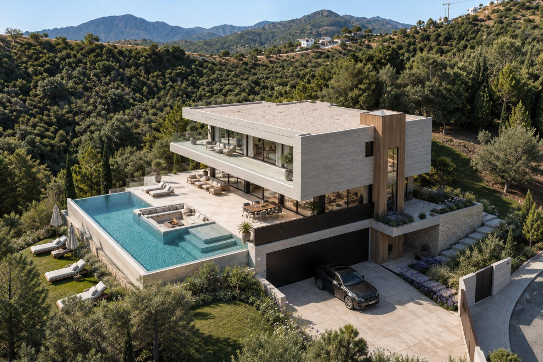 Newly Completed Contemporary Luxury Villa in Gated Monte Mayor Estate, Benahavís – Marbella