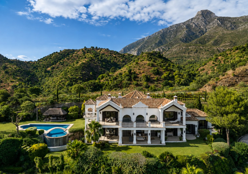 Luxury 6-Bedroom Villa for Sale in Marbella with La Concha & Sea Views