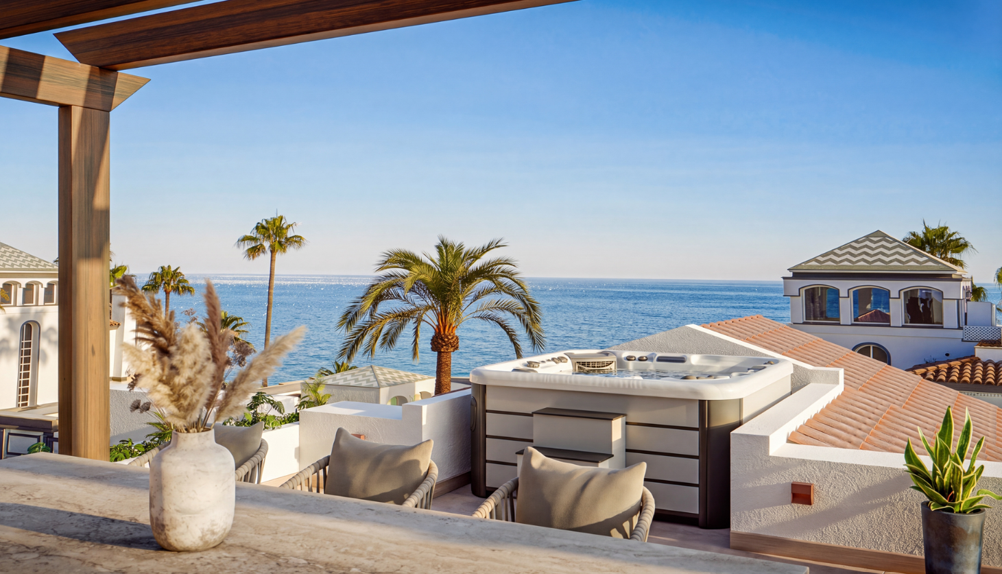 Luxury Frontline Beach Duplex Penthouse in Dominion Beach, New Golden Mile