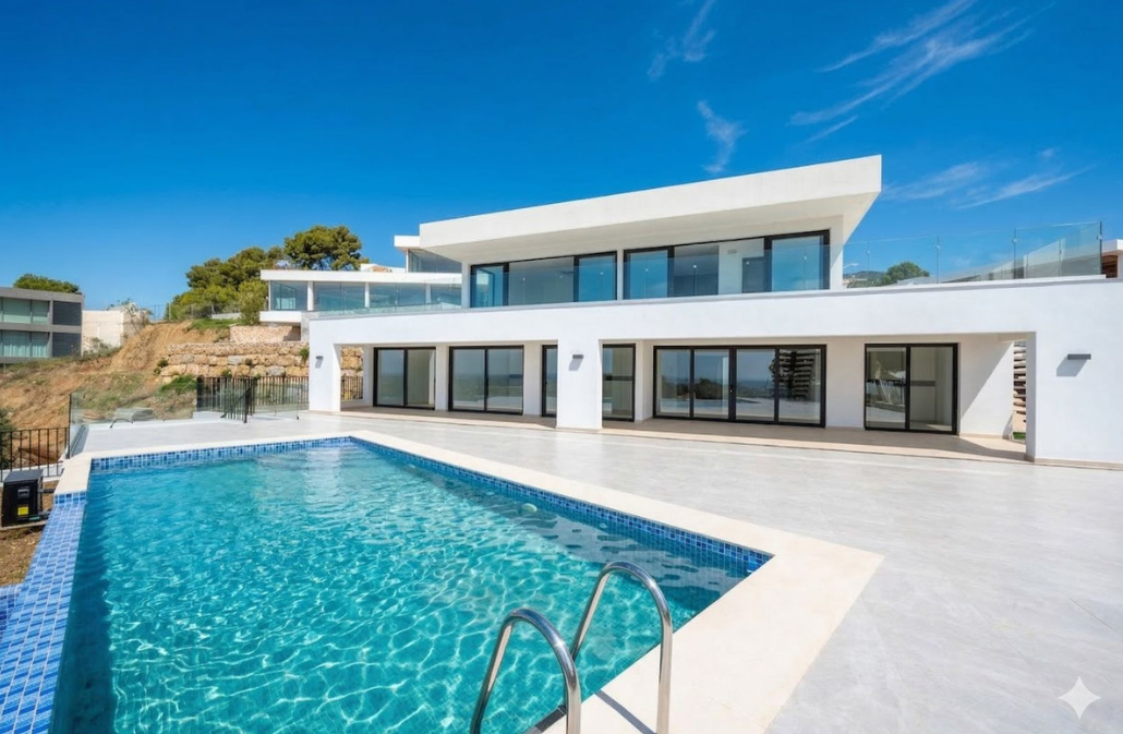 Exceptional New Build Villa with Uninterrupted Sea Views
