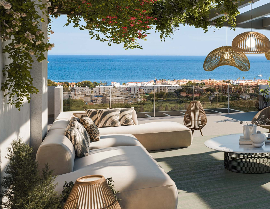 Brand New CPenthouse with Sea Views in Casares Costa