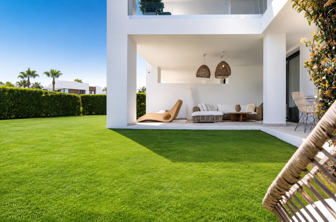 Modern 2-Bedroom Apartment for Sale in Marbella – Ground Floor, Garage, Pool & Near Beach