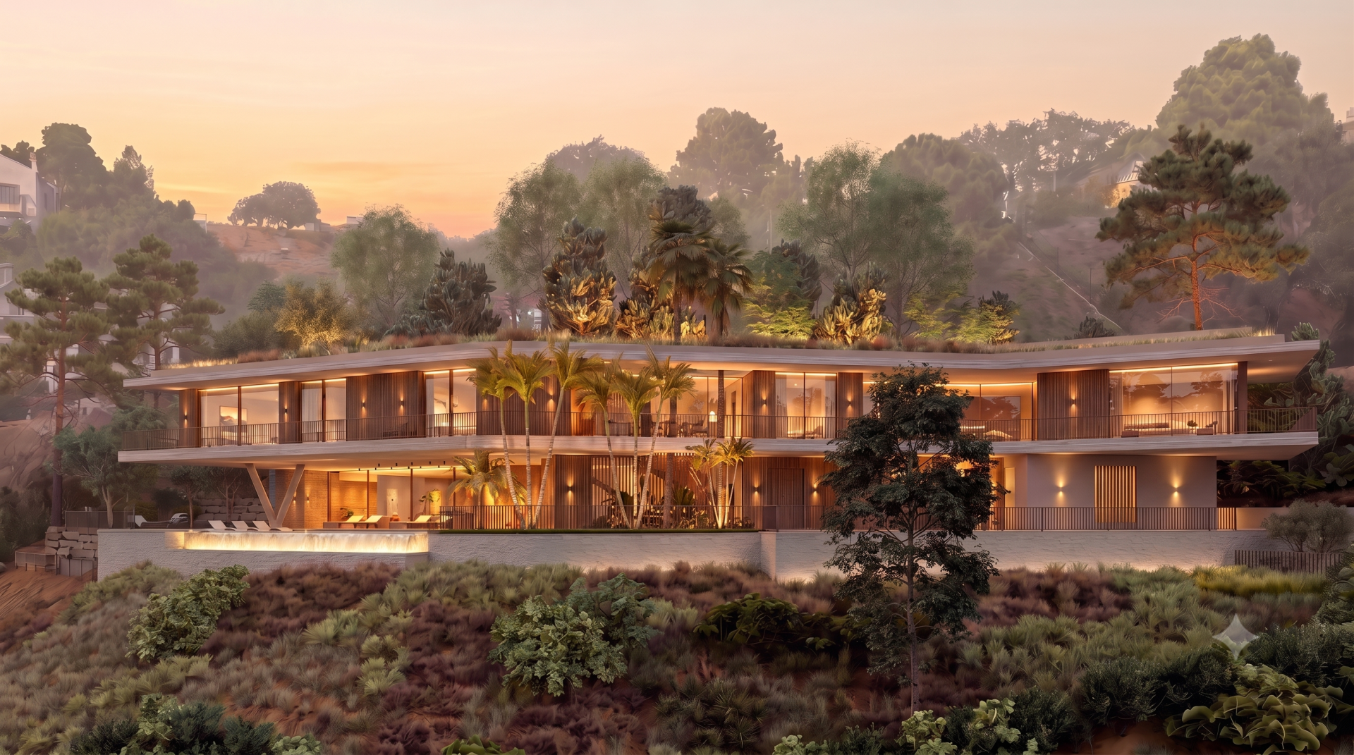 The Pinnacle of Modern Luxury. Contemporary Signature Masterpiece with Panoramic Views