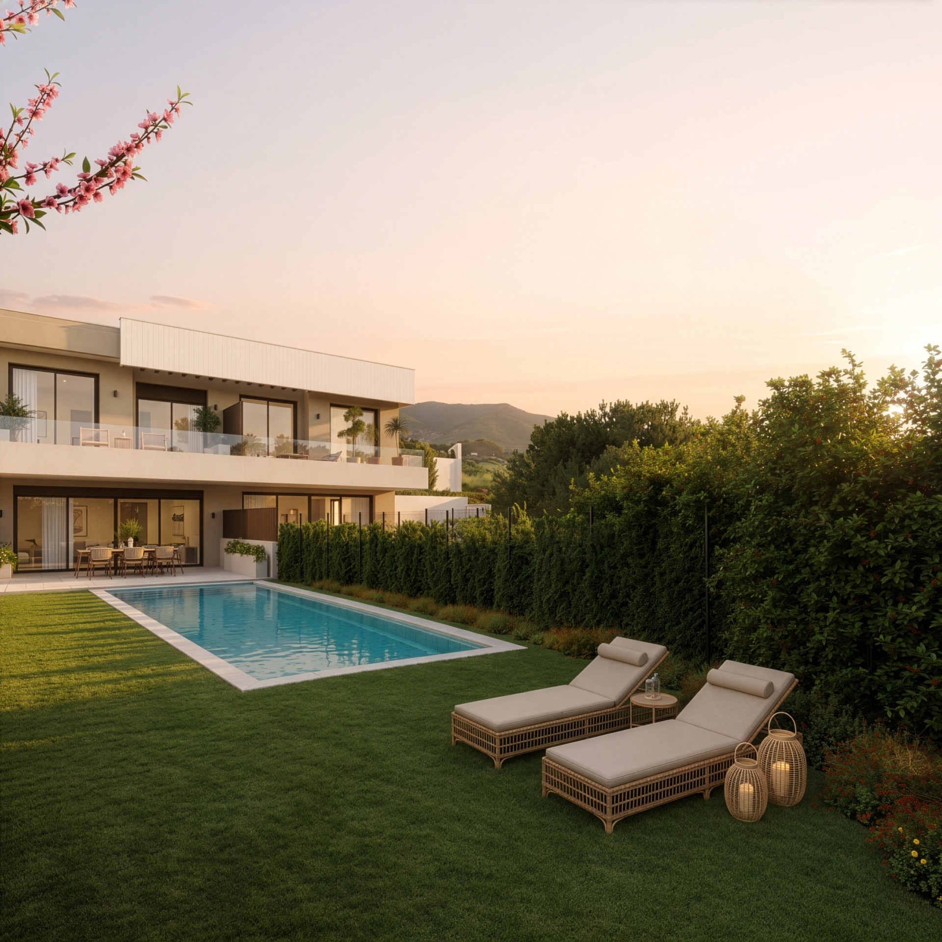 Where Calm Meets the Costa del Sol — Contemporary 3-Bedroom Townhouses in El Higuerón, Fuengirola With Private Pool