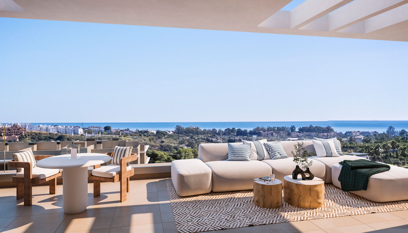 Last 2 Bedroom Units Remaining – Brand New Homes on Marbella's New Golden Mile with Sea & Mountain Views