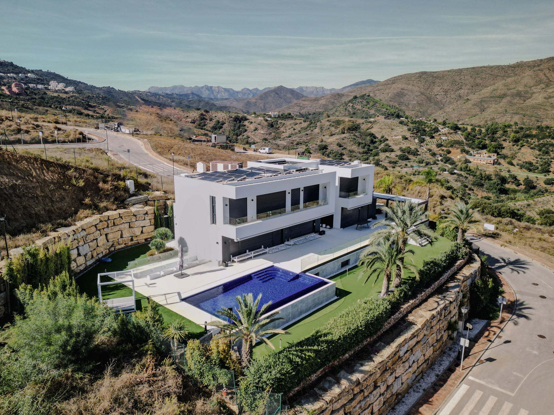 Ultra-Luxury Contemporary Villa with Sea, Golf & Valley Views in La Cala Golf