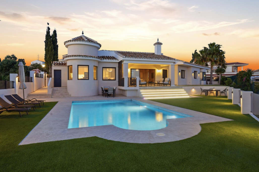 Walk to the Beach, Golf & La Cala from this Stunning Sea View Villa