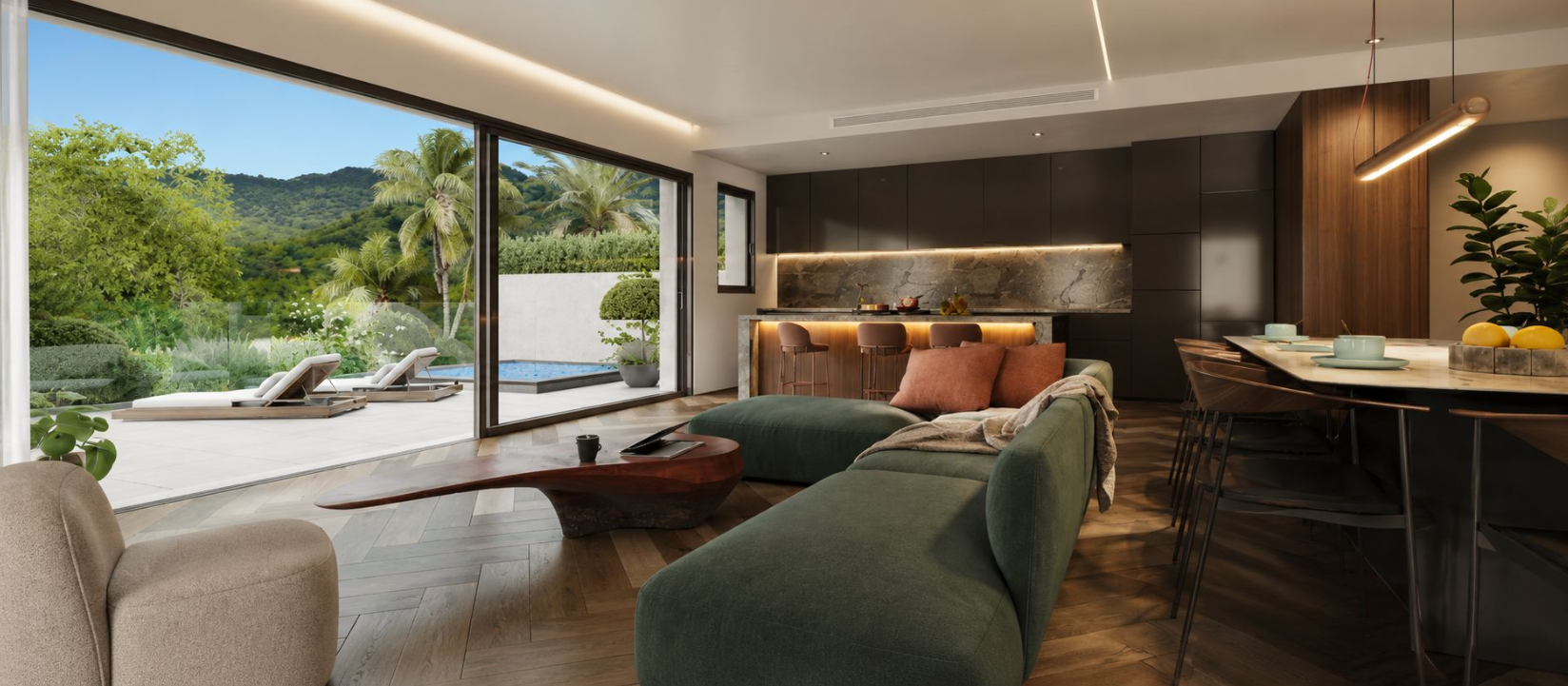 Contemporary 2 & 3 Bedroom Homes in Marbella’s Exclusive Río Real Area
