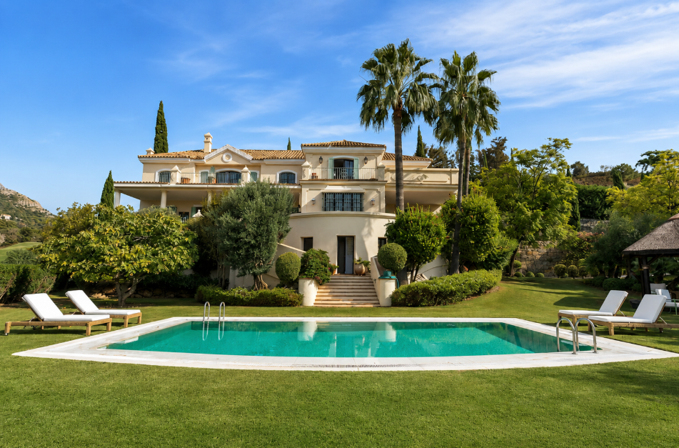 A Timeless Mediterranean Estate in the Gated Marbella Club Golf Resort