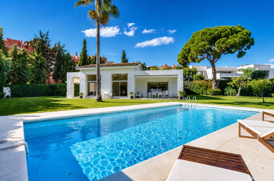 Luxury beachside villa Marbella