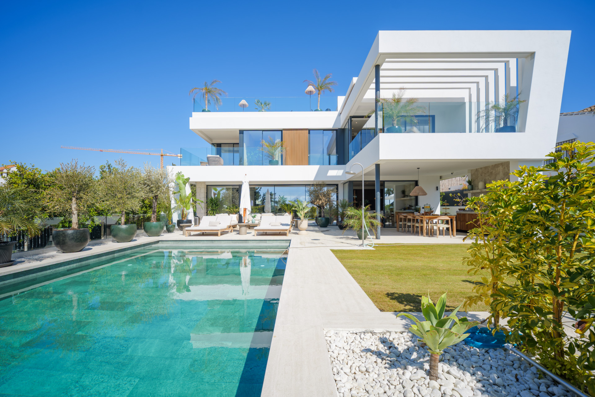 New 4-Bed Villa with Sea Views & Private Pool – Marbesa, Marbella