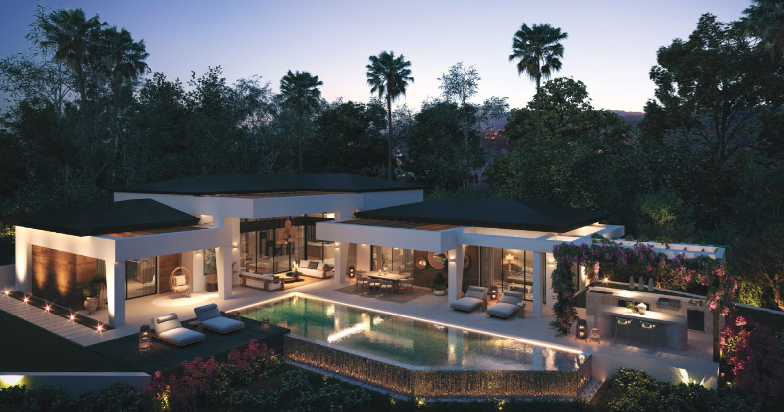 Brand-New Single Level 4-Bedroom Golf Valley Villa — Nueva Andalucía, Marbella