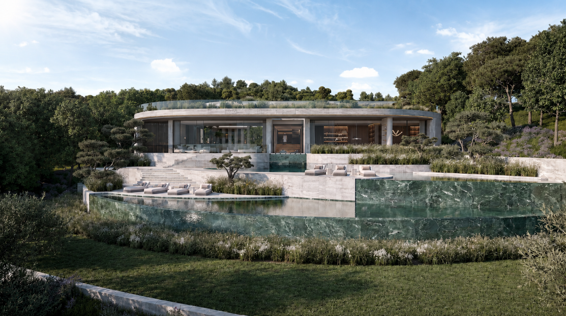 An Architectural Masterpiece in the Gated Community of La Reserva de Sotogrande
