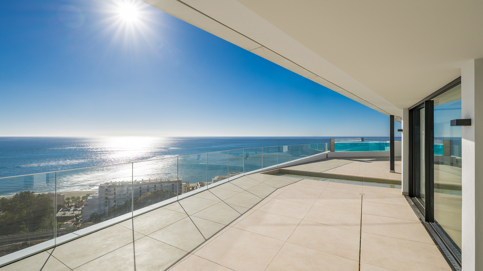 Brand New Sky Villa with Private Pool & Panoramic Frontal Sea Views