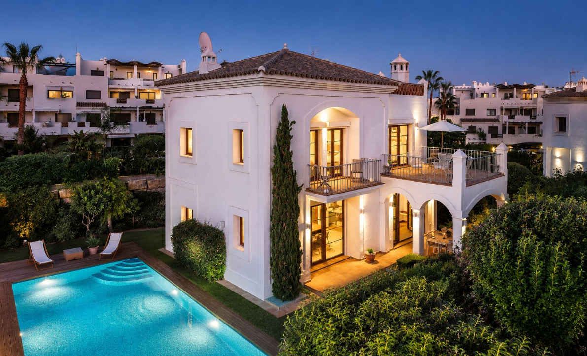 Luxury Villa Oasis with Pool and Stunning Gibraltar Views