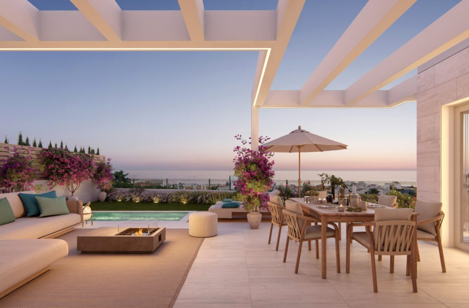 Boutique Collection of Miró, Picasso, Dalí, and Goya Inspired Villas with Panoramic Sea Views