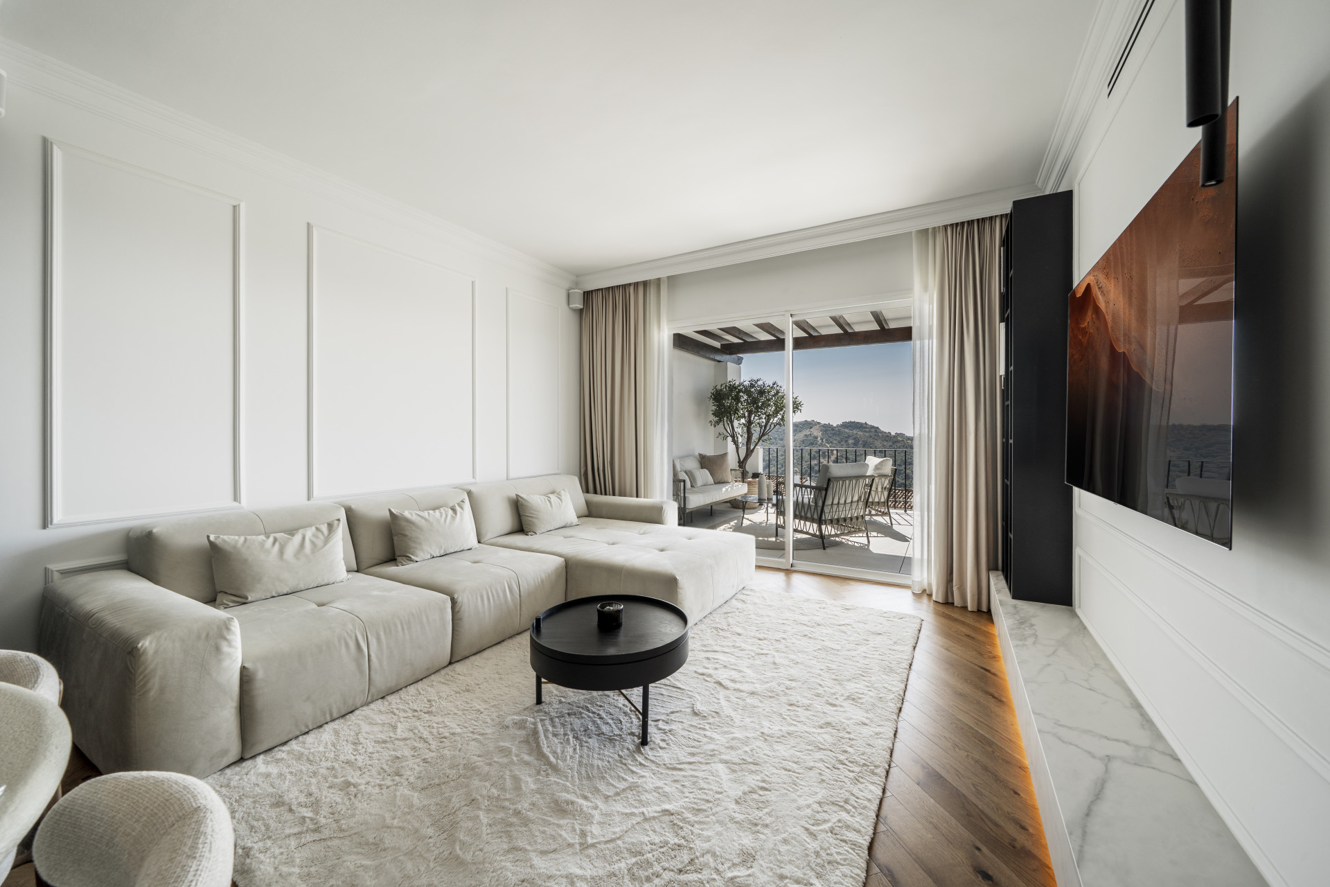 Panoramic Living with Refined Contemporary Style