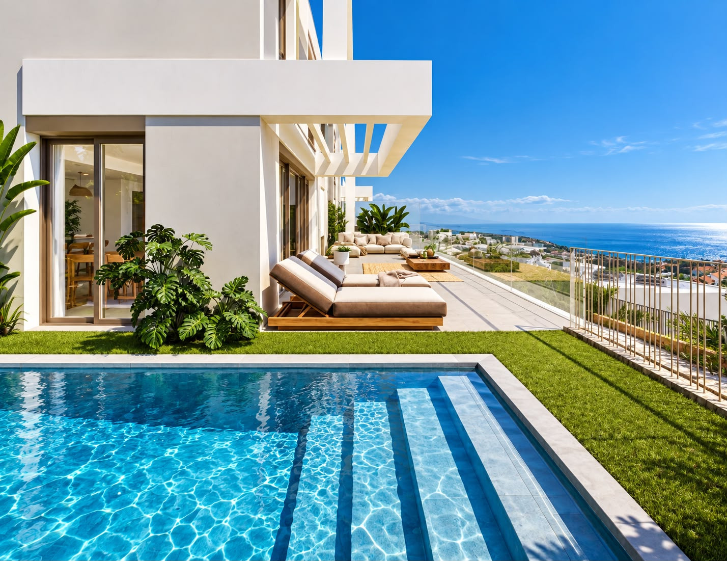 4-Bedroom Contemporary Villa, La Cala de Mijas – Costa del Sol, Sea & Mountain Views
