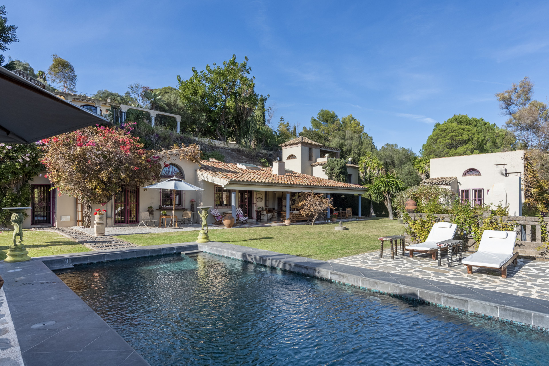 Luxury Andalucian Style Villa with Heated Pool in Fuente del Espanto, Benahavis