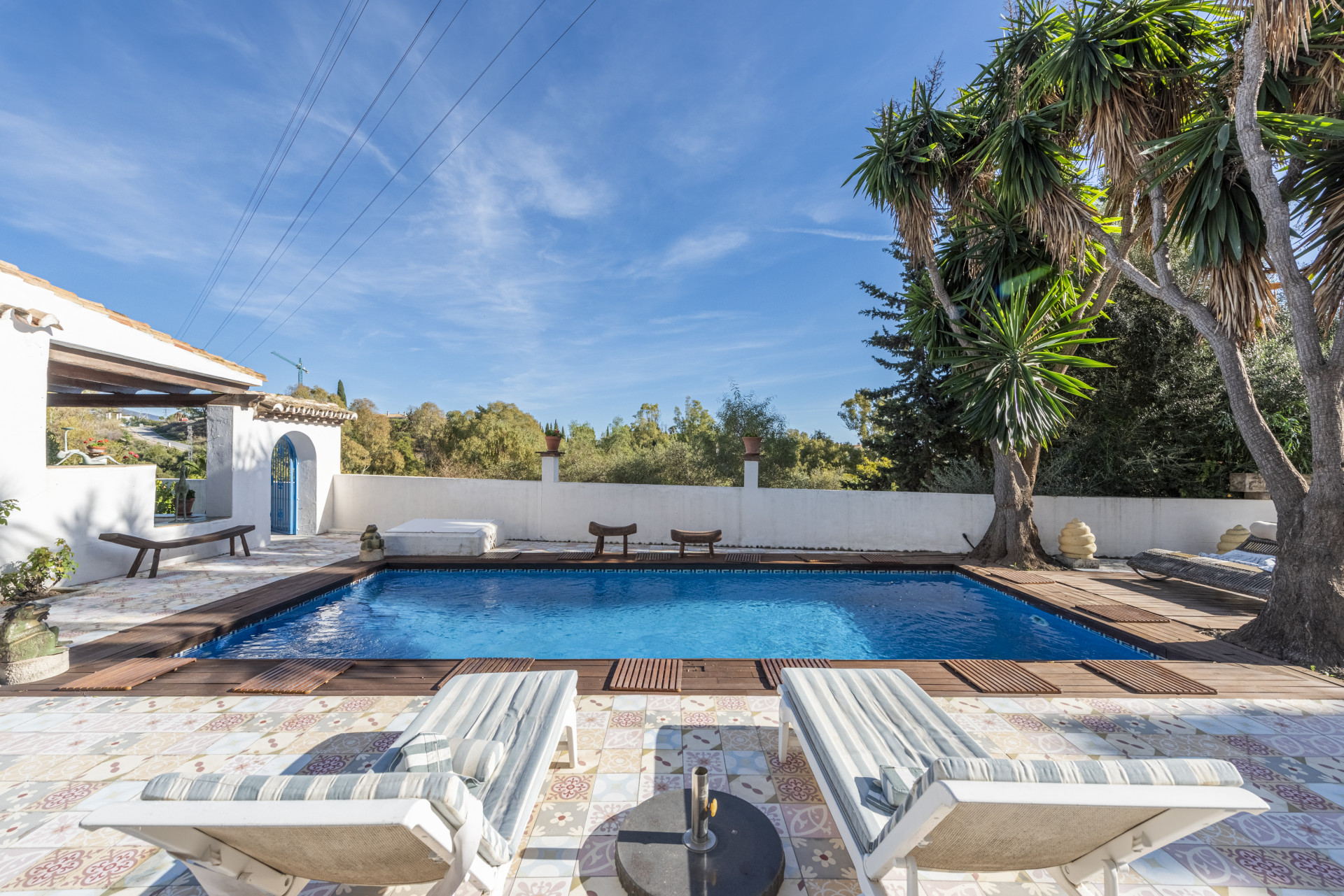 Luxury Andalucian Style Villa with Guest House in Fuente del Espanto, Benahavis