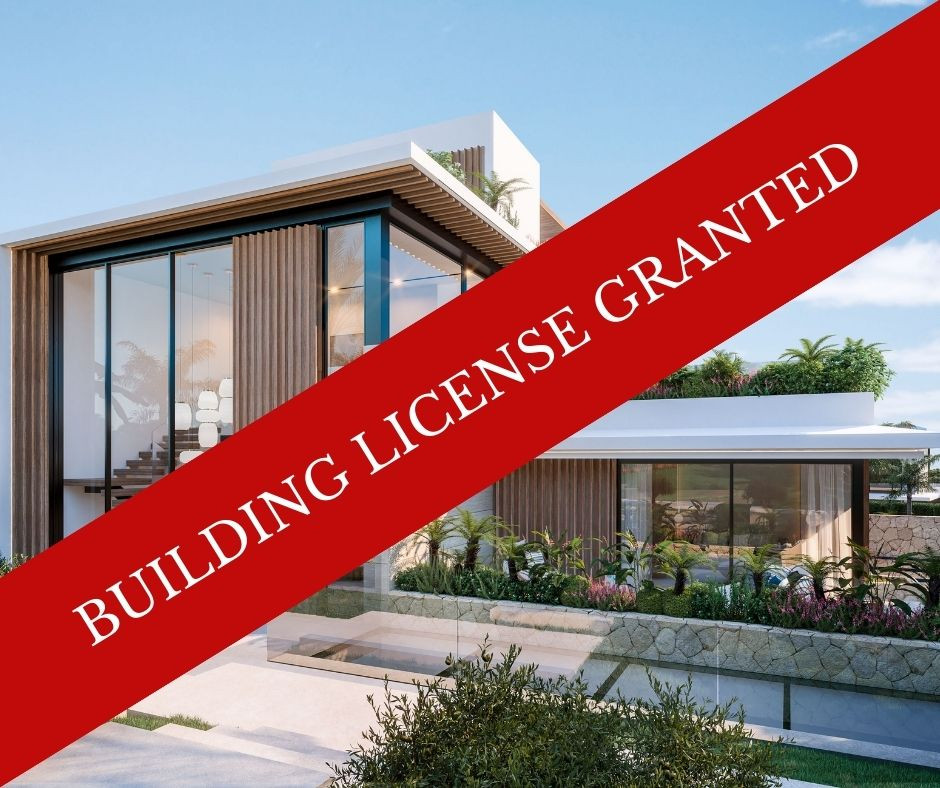 BUILDING LICENSE GRANTED! Discover our new gated community, with 5 villas with stunning sea views in Cascada de Camojan.