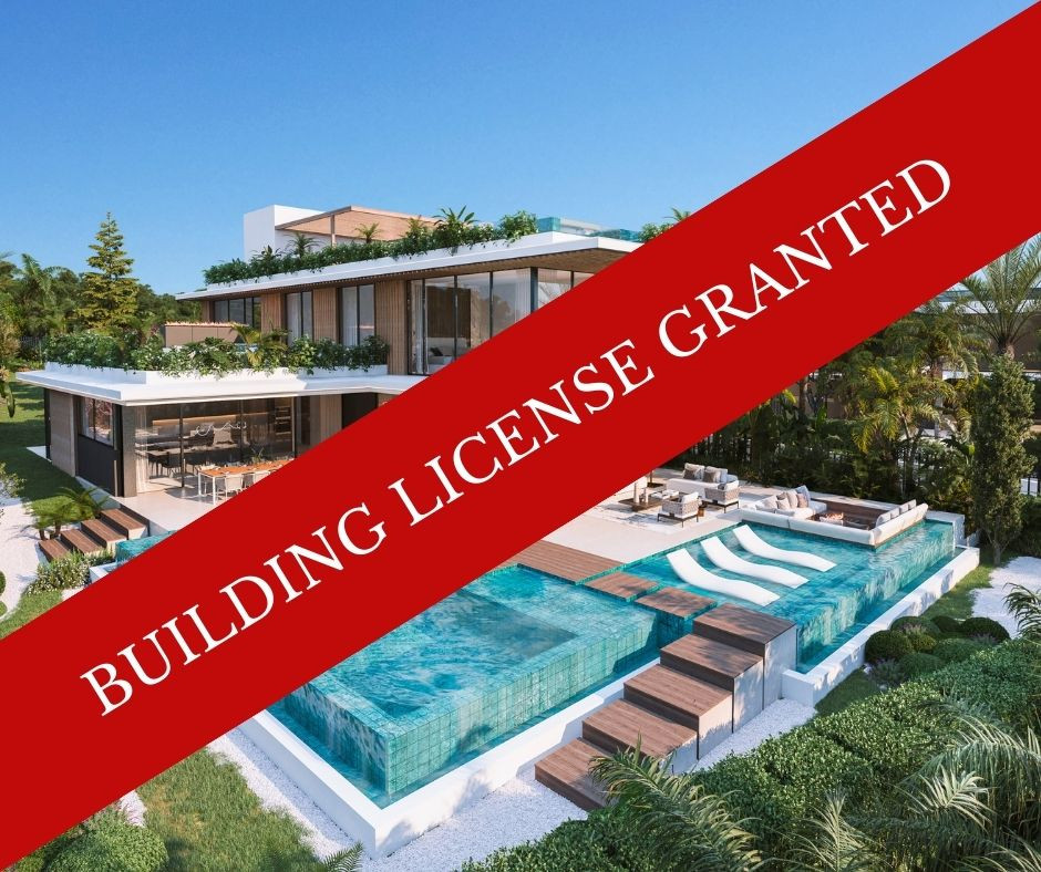 BUILDING LICENSE GRANTED! Discover our new gated community, with 5 villas with stunning sea views in Cascada de Camojan.