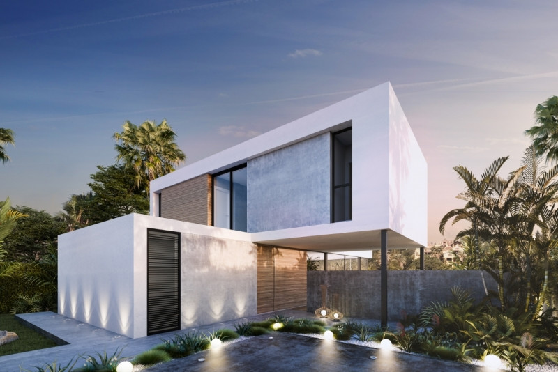 Modern first line golf villas with luxury qualities and exceptional finishes