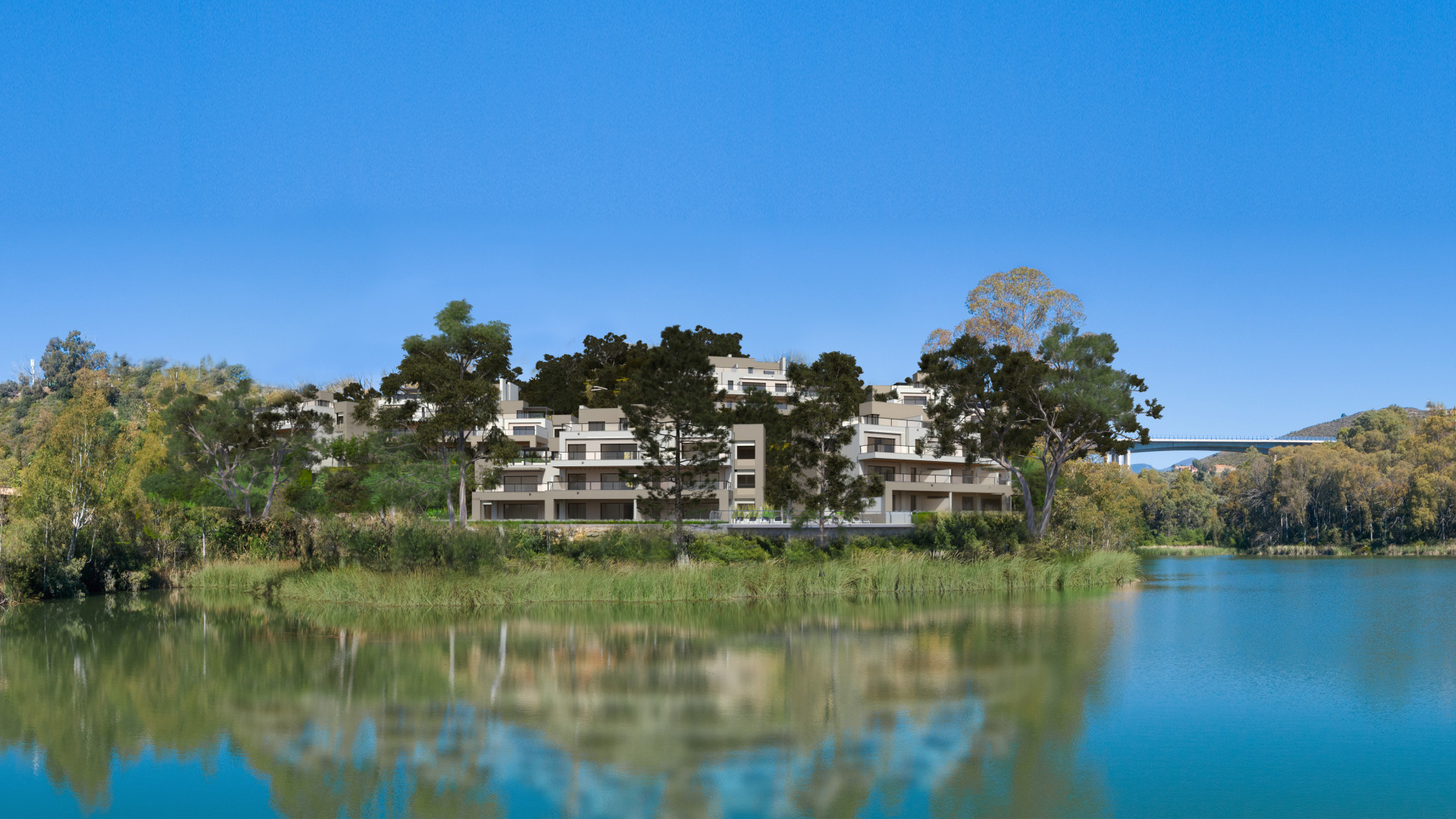 A modern development at the heart of Golf Valley in Nueva Andalucía.