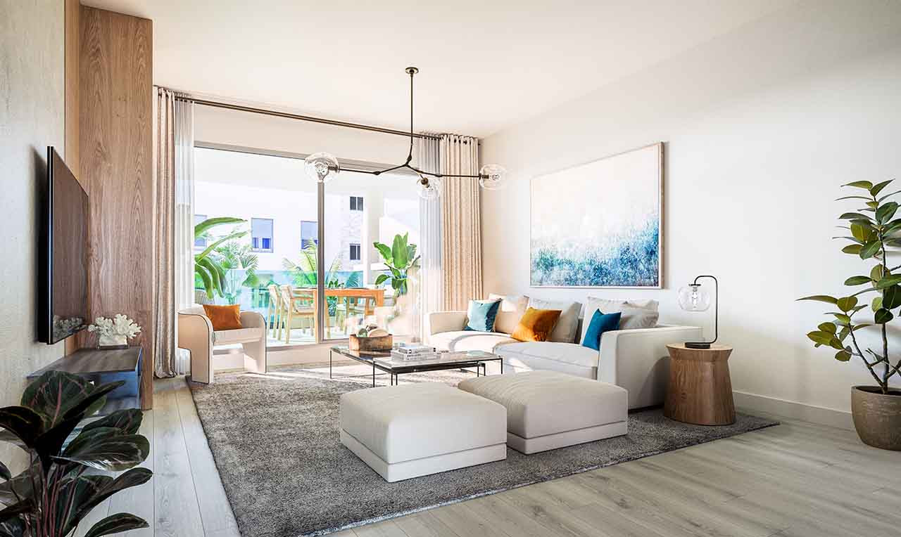 Jardines de las Lagunas II: Apartments and penthouses from 1 to 3 bedrooms, located in Mijas on the Costa del Sol. | Image 4