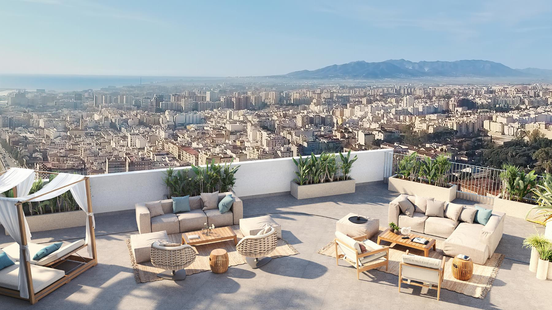AQ Urban Sky: Sky views Apartments in the center of Málaga | Image 4