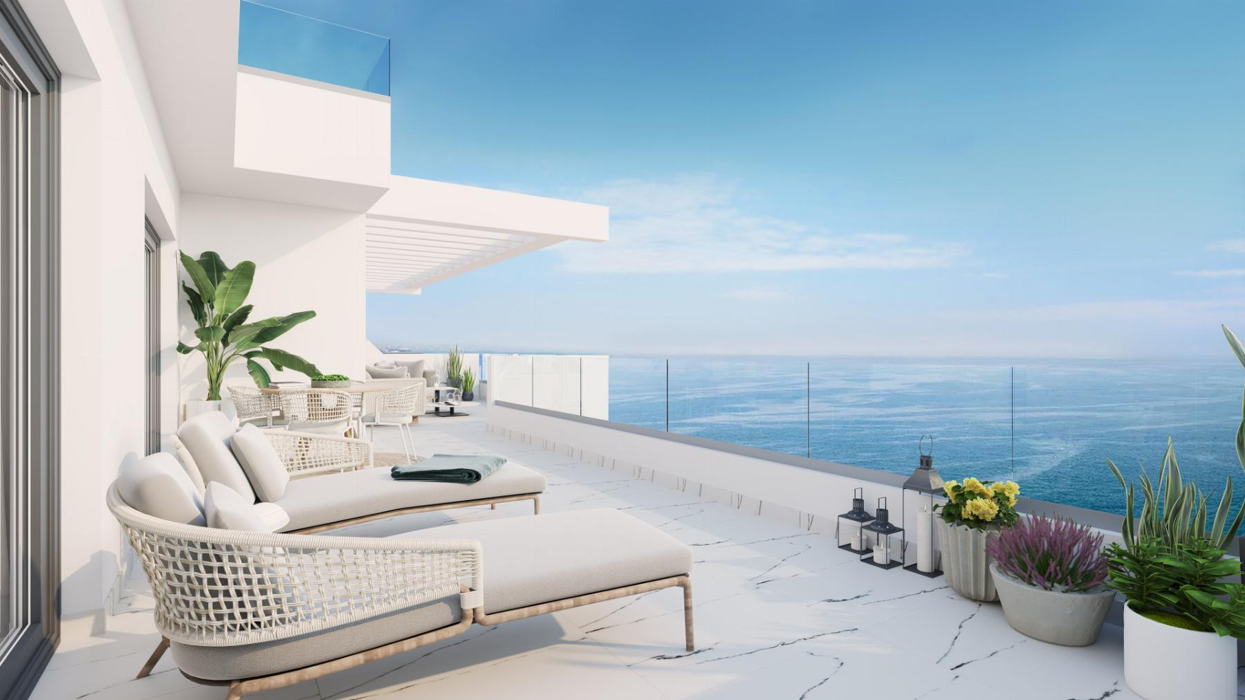 Azata Delmare: Apartments with 2 and 3 bedrooms with ocean view in Casares Costa. | Image 4
