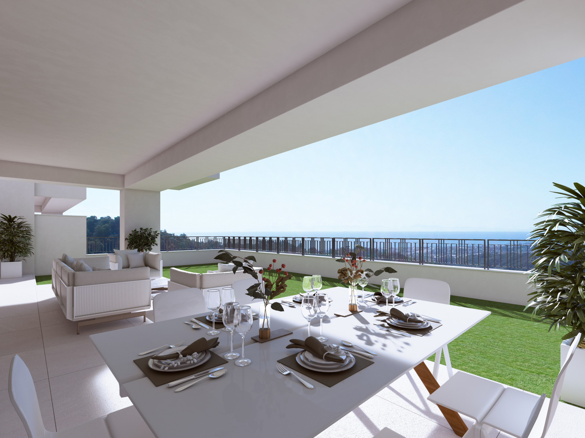 Three-bedroom penthouse with panoramic views of the sea and mountains close to Marbella. | Image 12