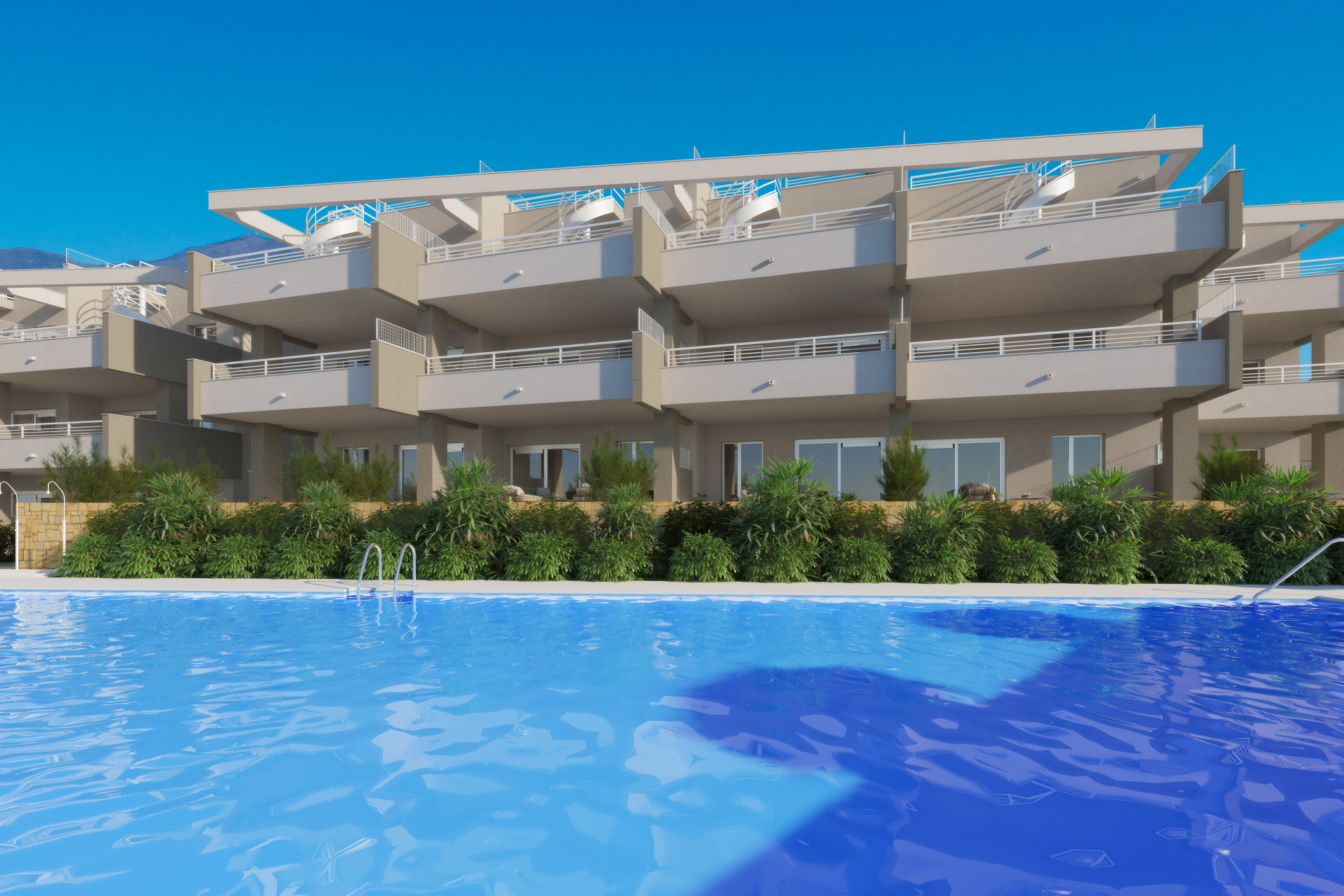 Two bedroom apartment with large terrace on the first line of Estepona Golf course. | Image 2