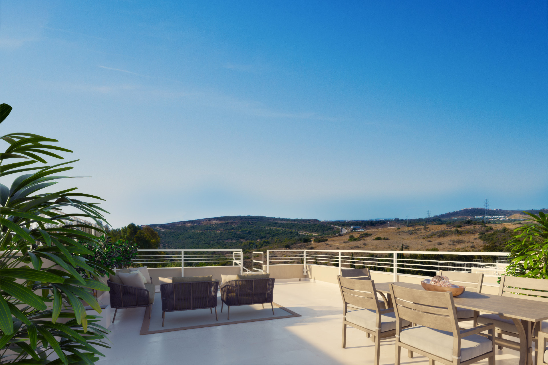 2 bedroom penthouse with spectacular terrace of 95 m2 on the first line of Estepona Golf course. | Image 10