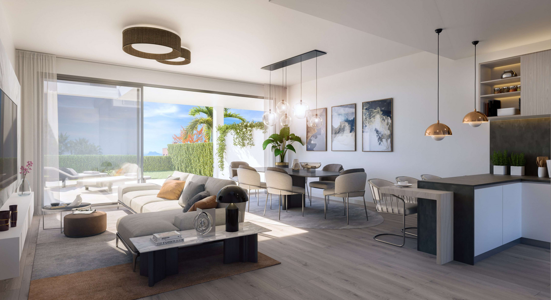 Golden View II: Contemporary style townhouses in Manilva with spectacular seaviews | Image 4