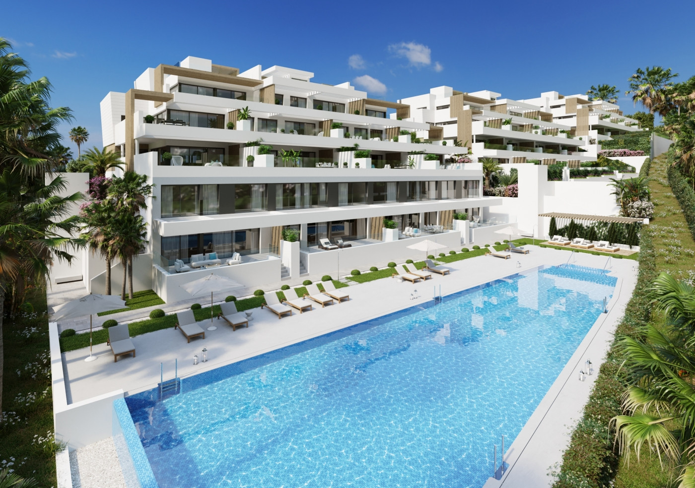 Luxury two bedroom duplex penthouse with ocean views in Estepona. | Image 1