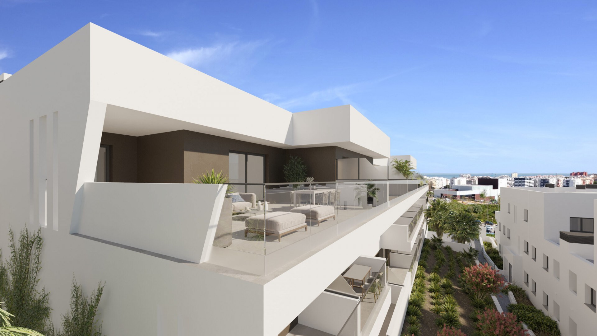 Modern newly built flat with four bedrooms in Estepona. | Image 2